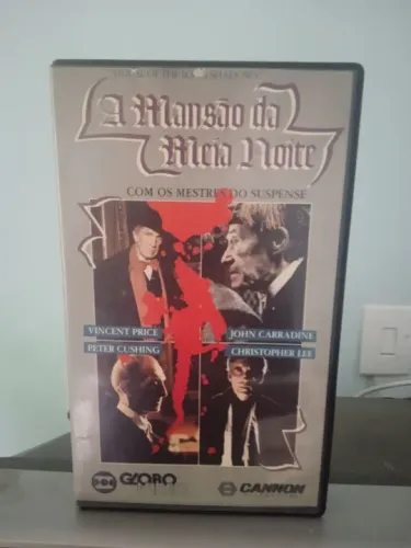 Mansão da Meia Noite Vhs original