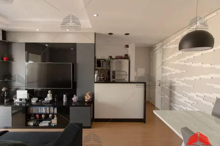 Apartamento a venda no Belém com 68 m², Varanda Gourmet, 2 dormitórios (1 suíte), andar al