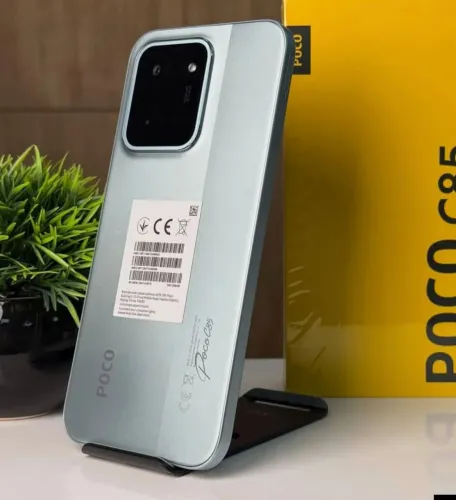 Smartphone Xiaomi Poco C85 128/6 -- Verde / Lacrado Original com Garantia - Loja física 