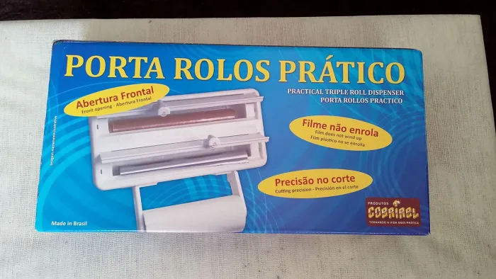 Porta Rolos Prático - Novo!