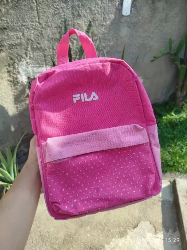 Mini Mochila Fila - Rosa - Usada