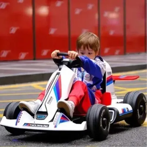 Carrinho elétrico Kart Bandeirante 12v c/controle 
