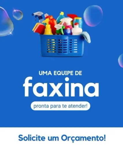 Precisando de uma limpeza, faxina de qualidade? Agende aqui