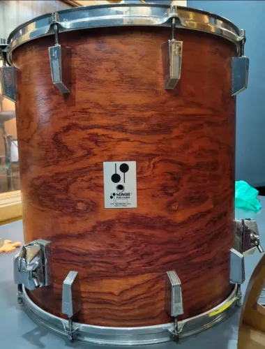 Surdo 18" Sonor Phonic Anos 80, made in Germany! Raríssimo 