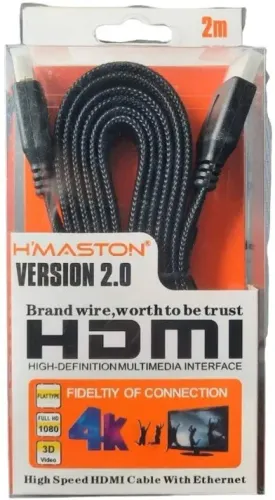 Cabo HDMI Versao 2.0 4K 3 Metros Reforcado