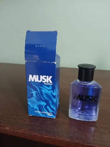 Colônia Desodorante Musk Marine Avon 90ml
