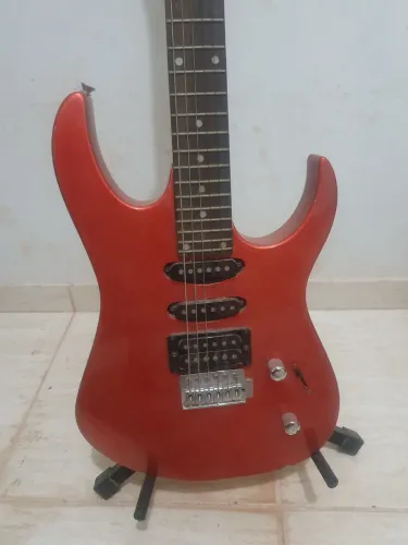 Guitarra Elétrica Vermelha