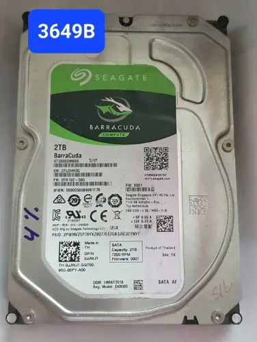 Placa HD 2 Tb St2000dm008 - Fw: 0001- Cod. 3649b