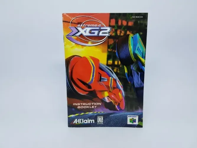 Apenas O Manual - XG2 Extreme-G 2 - Nintendo 64 - ( Usa )