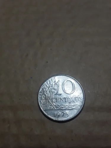 Moeda de 10 centavos de 1975