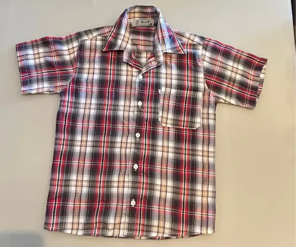 Camisa xadrez infantil