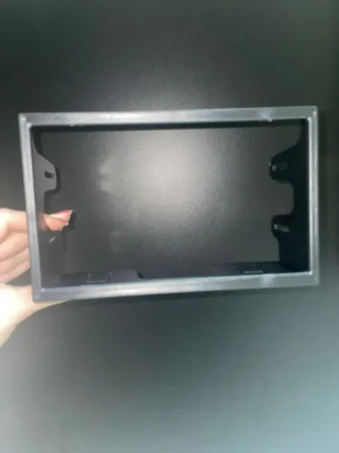 Moldura 2 DIN Fox Crossfox Spacefox Polo Golf Bora Ecosport Fiesta 7 polegadas