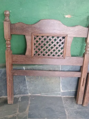 Cabeceira de sucupira solteiro