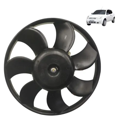 Motor ventoinha radiador Ford Ka 1.0 2008 2009 2010 sem ar