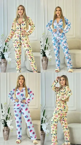 Pijama longo americano Stitch 