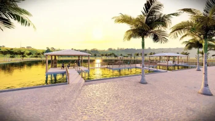 Terreno prainha Santa Barbara