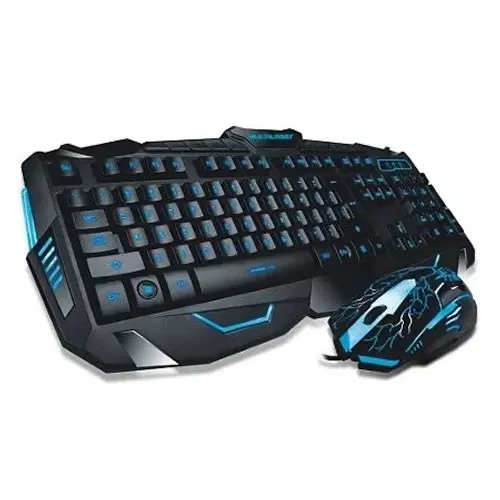Kit Teclado e Mouse Gamer Multilaser