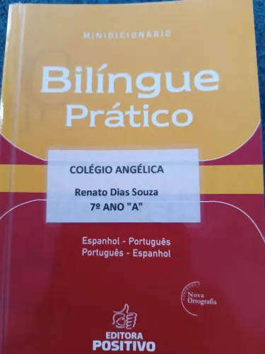 Mini Dicionário Bilíngue Prático Espanhol e Português 