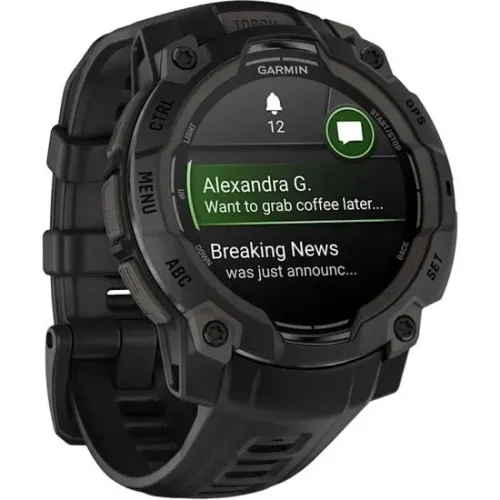 Relogio Smartwatch Garmin Instinct 3 Amoled 45 MM - Black 