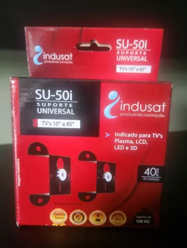 Suporte para TV Universal SU-50i Indusat - 10'' a 85'' - 100kg