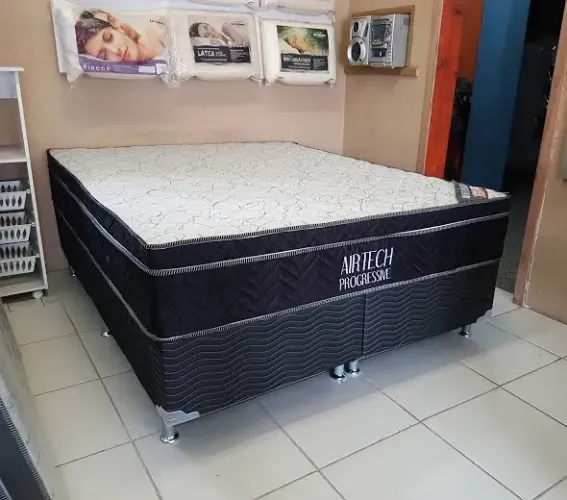 Colchão Queen Airtech progressive Ortobom - FRETE GRATIS - ENTREGA HOJEEE !!