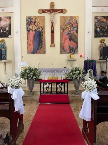 Decoração de Igreja para casamento