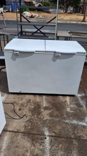 Freezer Horizontal Duplo 385 litros conservado