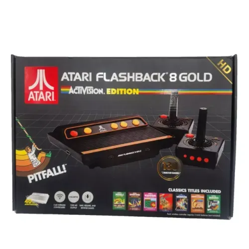 Atavi Flashback 8 Gold activision Edition atgames com Pitfal Enduro Hero e outros