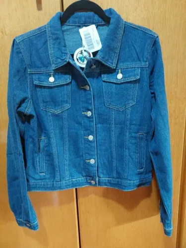 Jaqueta jeans feminina