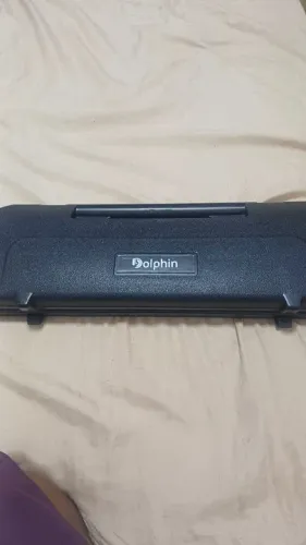 Escaleta 32 Teclas Com Case Preto Dolphin