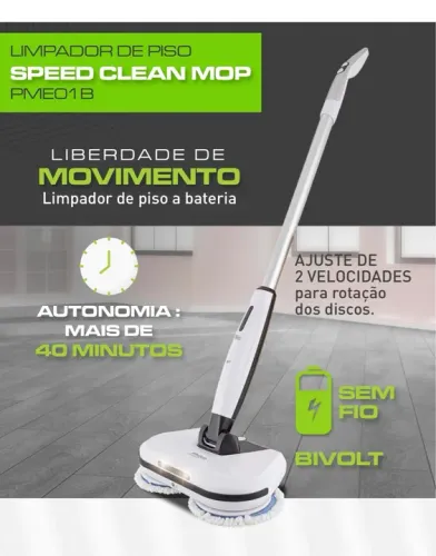 Limpador de Piso Speed Clean Mop Philco