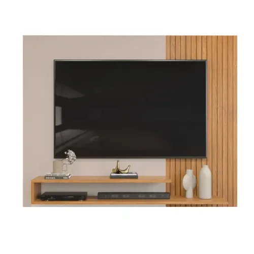 Painel De Tv Ripado Nichado De Até 50 Polegadas