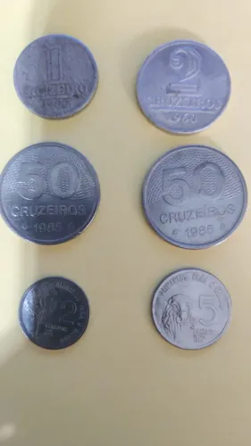moedas antigas do Brasil(6) anos 1960-1985 e alimentos para o mundo