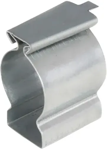 Abraçadeira Zincada Tipo D Com Cunha 1/2" (Polegada) - Wetzel