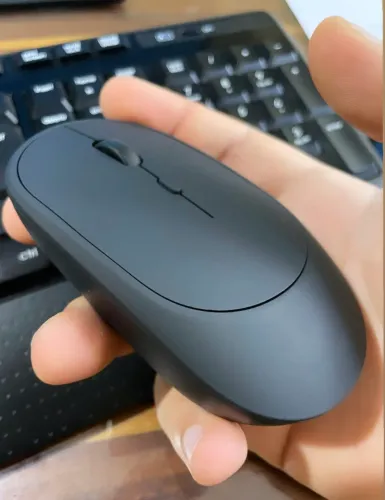 Mouse Universal c/ Bateria Interna Recarregável 