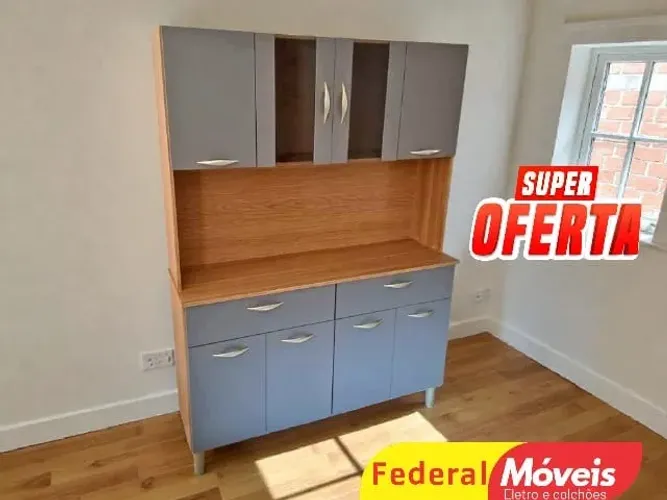 ARMARIO DE COZINHA 8 PORTAS (ENTREGA HOJE)