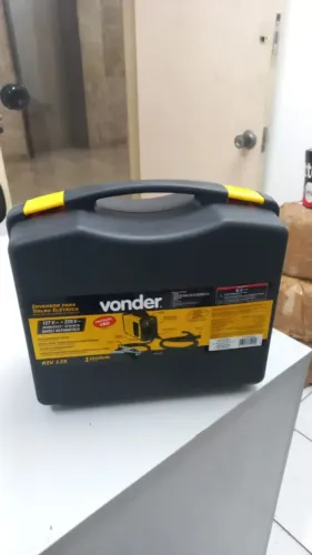 Inversor para solda com eletrodo e TIG, com display digital, bivolt, Riv 125 Vonder