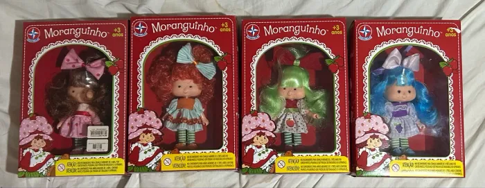 Coleção Moranguinho Estrela comemoração.
