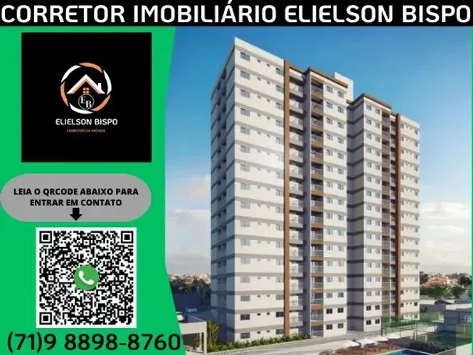 Apartamento 2/4, suite e varanda e 1 vaga - Villa Canária