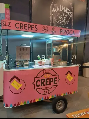 CARRINHO DE LANCHE BATATA FRITA CACHORRO QUENTE PASTEL HAMBÚRGUER AÇAÍ GUARANÁ CHURRASCO 
