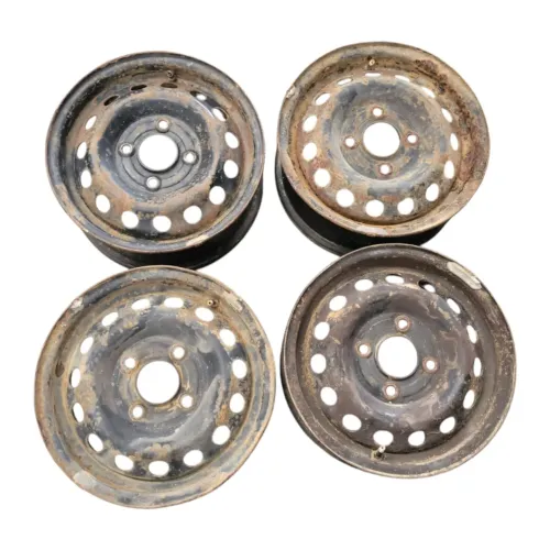 Jogo De Roda Aro 13 Ford Ka 2008 2009 2010 2011 2012 2013 Preto