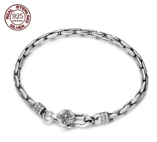 pulseira peruana prata 925 (acompanha caixa e certificado)