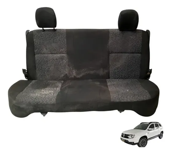 Jogo Banco Traseiro Renault Duster 2016 - Preto