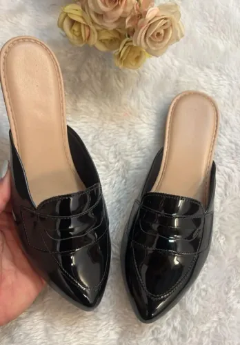 Sapatilha  Mule feminina preta