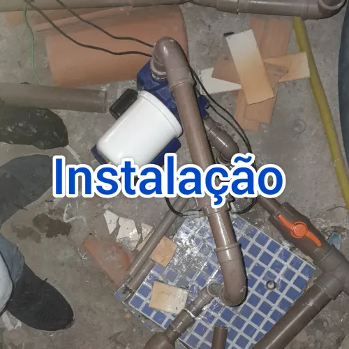 Encanador Instalação de Bomba e Pressurizador 