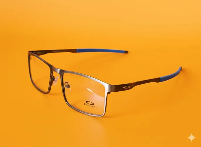 Oculos metálico design discreto