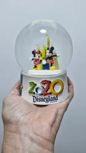 Globo de Neve Original Disney Mickey e Minnie