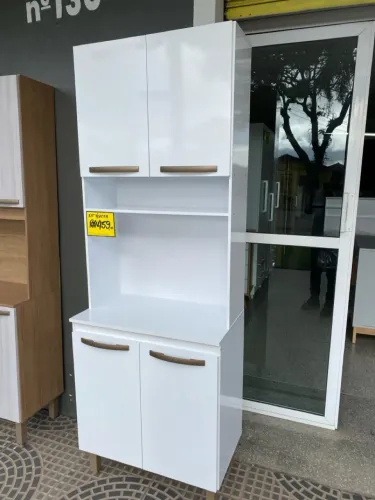 Armário de Cozinha Compacto Branco