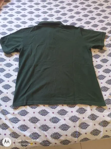 Camiseta Polo Verde - Tamanho M