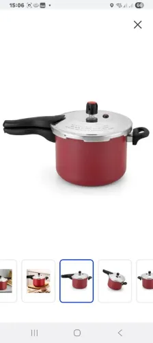 Panela de pressão antiaderente alegrette